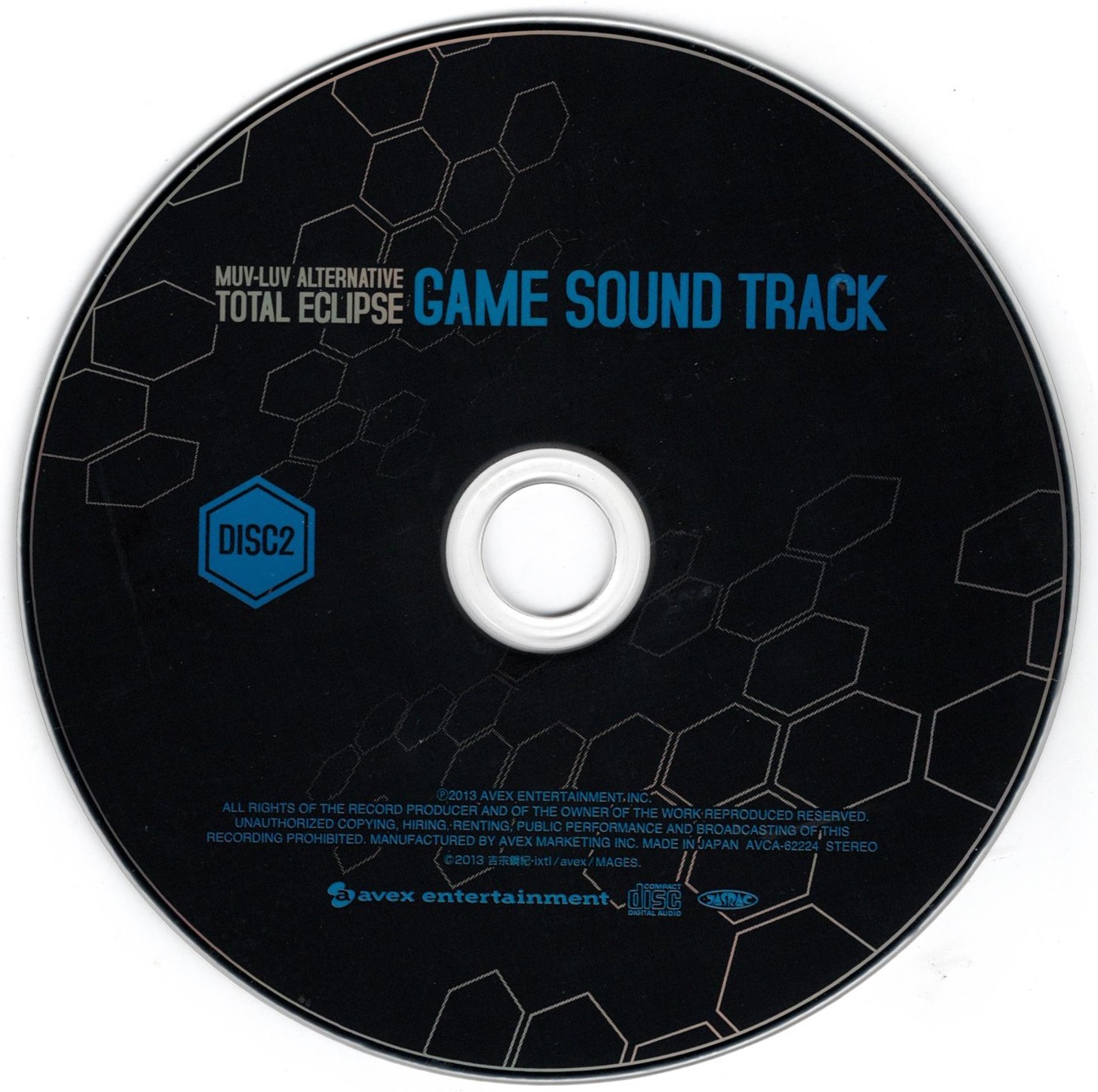 CD】TOTAL ECLIPSE ORIGINAL SOUNDTRACK